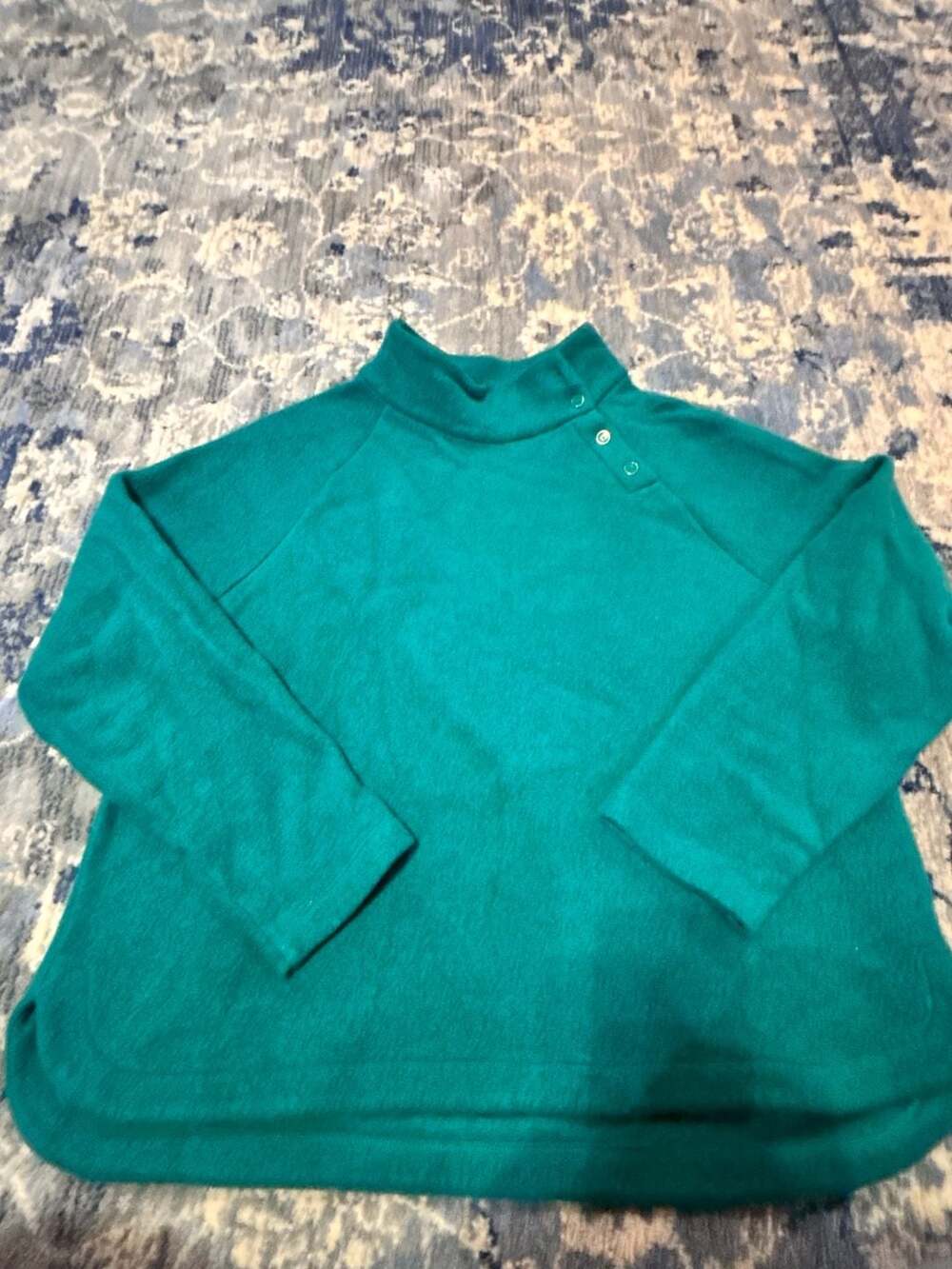 Talbots Fleece Pullover XL-P Green